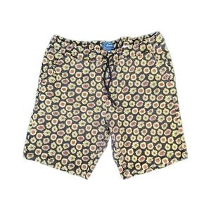 Forever 21 Men's‎ Summer Wear Drawstring Shorts XL AOP Sun Flowers